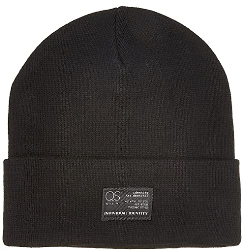 Q/S Designed by Men's 2120580 czapka, czarna, rozmiar uniwersalny