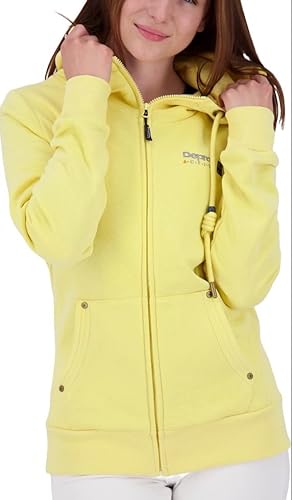 Deproc Active Damska bluza z kapturem bluza z długim rękawem #kotwica fala bluza z kapturem, vanille, 42