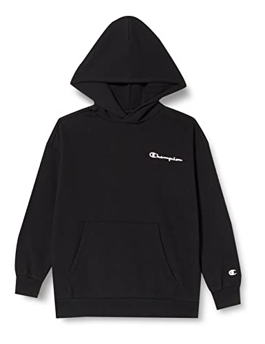 Champion Bluza chłopięca Eco Future Spring Terry Hooded, czarny, 15-16 Lat