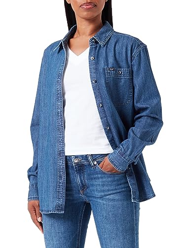 Lee Damska koszulka All Purpose, Mid Blues, M