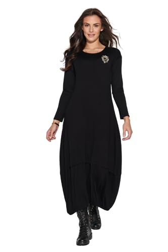 Numinou Damska sukienka na co dzień, czarny, 40-42