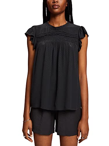ESPRIT Damska bluzka 063EE1F310, 010/ANTRACITE, M, 010/antracyt, M