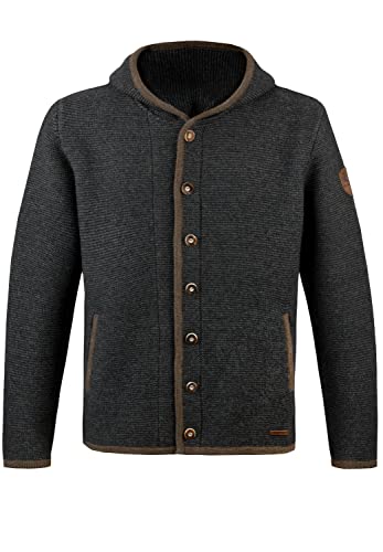 Stockerpoint Kurtka męska Alex z dzianiny, antracyt, standardowa, antracytowy, jeden rozmiar