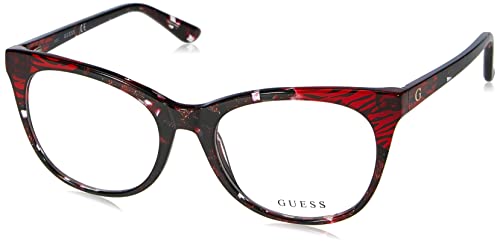 Guess Damskie okulary przeciwsłoneczne, czerwony / inne