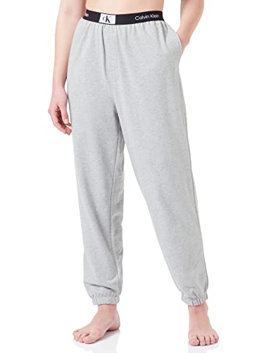 Calvin Klein Damskie spodnie dresowe z dzianiny, szary, M