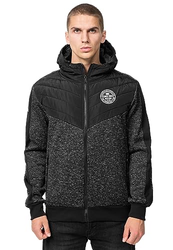 Lonsdale Bunacaimb kurtka męska, Marl Anthra/Black/White, XL, 117493