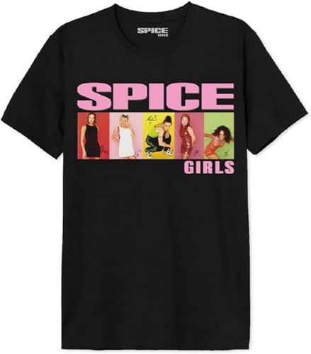 SPICE GIRLS Koszulka męska, czarny, XS