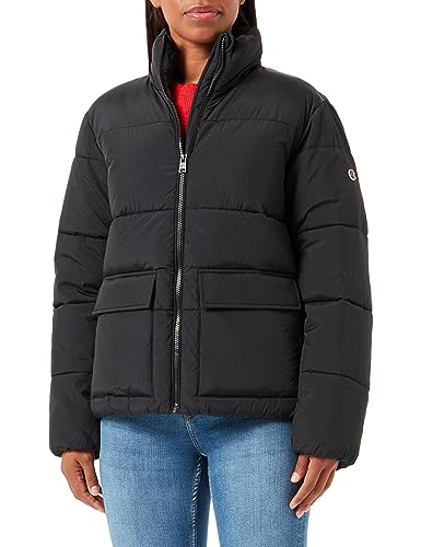 Champion Legacy Outdoor W-Crickle Nylon High-Neck Kurtka Kobiety, Czarny, XXL