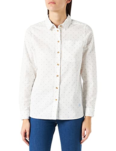 Springfield Damska koszula Camisa Manga Larga Oxford Relax, jasnoniebieski, 32 PL