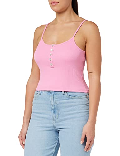 ONLY Onlnessa S/L Short Button JRS Top, Saszetka różowa, S