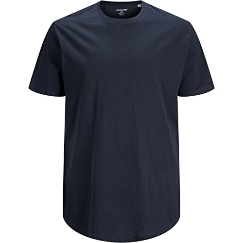 JACK&JONES PLUS Jjenoa Tee SS Crew Neck Noos Ps T-Shirt męski, granatowy blezer, XXL