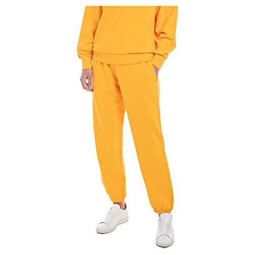 Replay Spodnie damskie W8072, luźne spodnie, rozmiar S (DE), 545 Curry, S