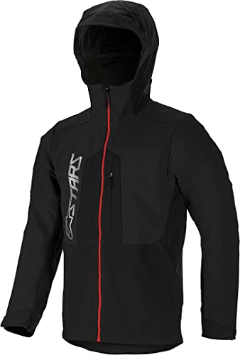 Alpinestars Kurtka termiczna Nevada Odzież, Czarny/Czerwony, M Unisex Dorosły, czarny/czerwony, M