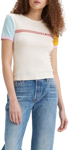 Levi's Damski sweter z grafiką, Kolekcja narciarska garde, S