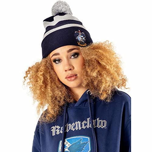 Ravenclaw Harry Potter czapka beanie niebieska, NIEBIESKI, rozmiar uniwersalny