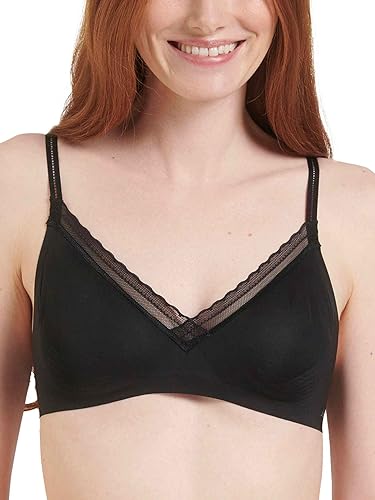 Sloggi Damski biustonosz Body Adapt Twist Soft Bra, czarny, S Plus