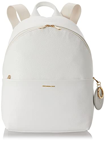 Mandarina Duck Damski plecak Mellow Leather Rock, Optical White, rozmiar uniwersalny, optical white, jeden rozmiar