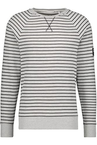 Alife and Kickin BorisAK Z bluza męska z okrągłym dekoltem, sweter, cloudy melange, 3XL