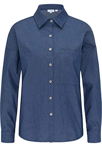 usha BLUE LABEL Damska koszula 19610937, Denim, XL