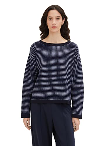 TOM TAILOR Damski sweter 1036861, 10668 - Sky Captain Blue, L