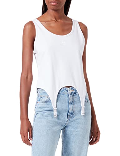 adidas Damski podkoszulek tank top, biały, 42