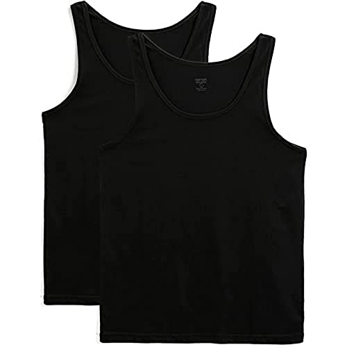 Koton Męski, bawełniany tank top, 2-pak, biały (Ww1), L