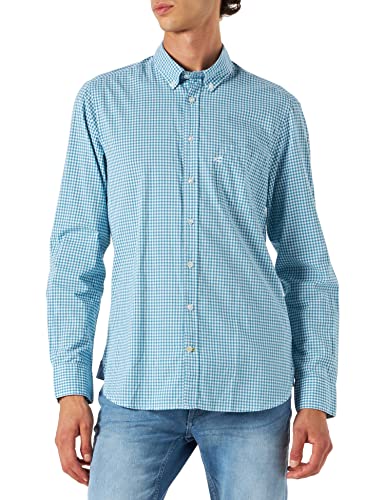 camel active Koszula męska, niebieski (Aqua Blue), XXL