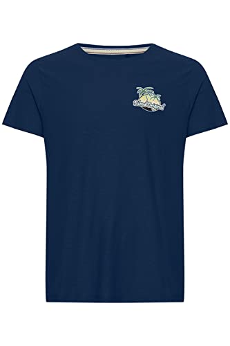 Blend Męski T-shirt T-shirt, 194024 / Dress Blues, XXL, 194024/Dress Blues, XXL