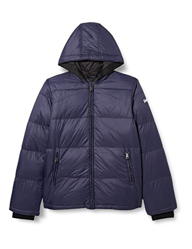 Schott NYC Jktbigboyb Kurtka puchowa dla dzieci Schott Chłopiec, NAVY, 14 lat