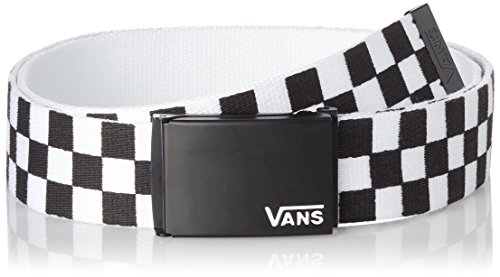Pasek męski Vans Deppster II Web Belt, Czarny (czarny/biały), rozmiar uniwersalny