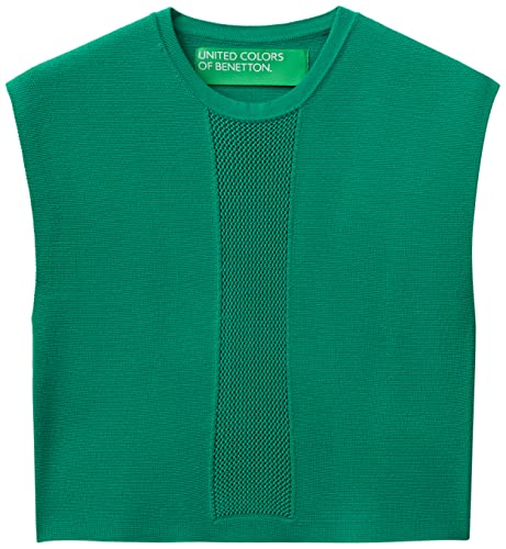 United Colors of Benetton Damski sweter, zieleń brylantowa 24b, XS