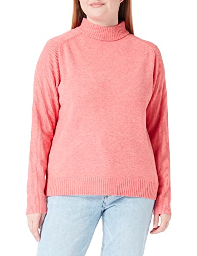 So Cosy Damski sweter 5000/8026, jasny czerwony melanż, 44, Bright Red Melange, 44