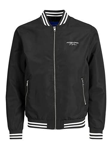 Bestseller A/S Męska kurtka bomberka Jorsplash Rush Bomberka, czarna, S, czarny