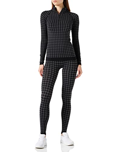 Dare 2b Legginsy z symboliką dla kobiet, Czarny Dogtooth, L
