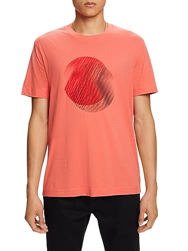 ESPRIT T-shirt męski, 640/Coral Red, XS