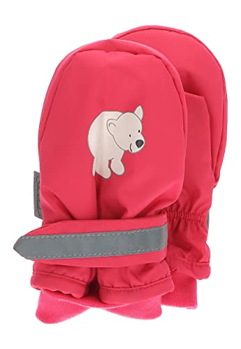Sterntaler Unisex dziecięce rękawiczki z kciukiem, magenta, 2
