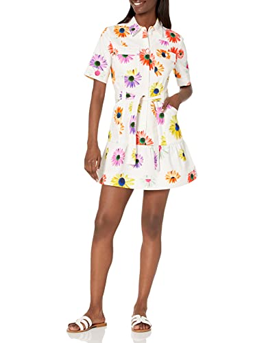 Desigual Sukienka damska, biały, XS
