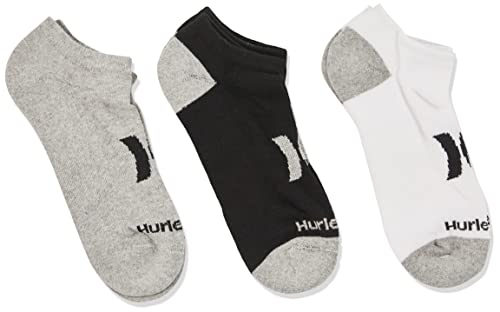 Hurley Męskie 3 szt. męskie ikony skarpety o niskim kroju 3 szt. męskie ikona skarpety o niskim kroju Biały/wiele 9