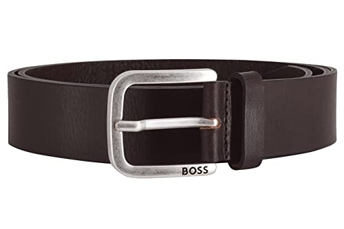 BOSS Pasek męski, Dark Brown202, 115