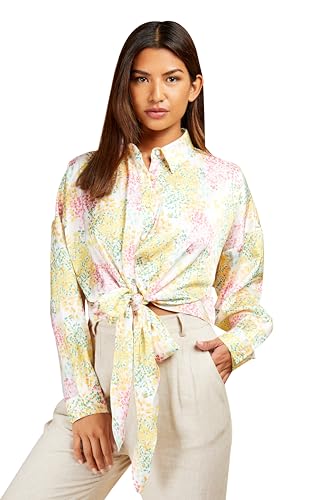 Little Mistress Bluzka damska w kwiaty, multi, 36