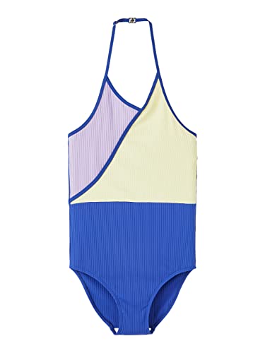 NAME IT Girl's NLFZINDULLA WRAP kostium kąpielowy, Sand Verbena, 146/152, Sand Verbena, 146/152 cm