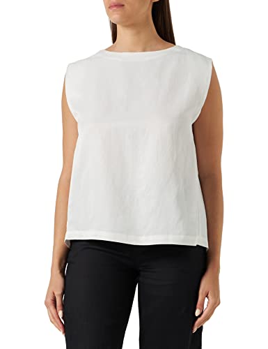 s.Oliver BLACK LABEL Bluzka damska, biała, 48 (DE), biały, 48