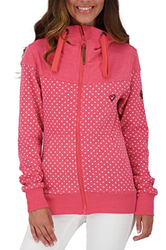 alife & kickin Damska bluza z kapturem Palinaak B, Fuchsia, M