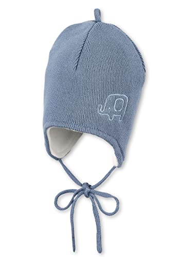 Sterntaler Dziecięca czapka z dzianiny, słoń, uniseks, niebieski, 41