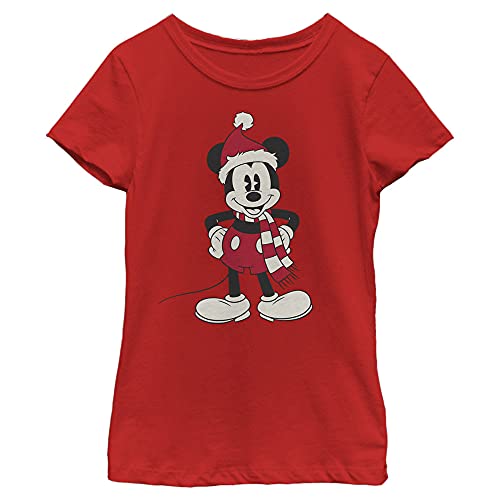 Disney Dziewczęca czapka Mickey Hat T-shirt, M, czerwony, M