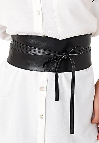 Bonateks FRGLSBELT100209 Pasek, czarny, S damski, czarny
