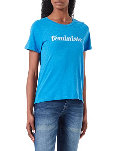 ICHI Damska koszulka IHLIBERTE SS5, 184140/French Blue, XS