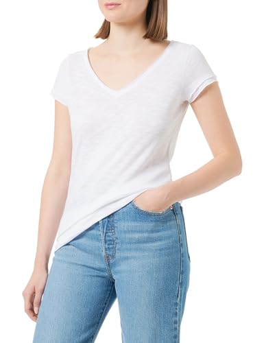 Sisley T-shirt damski, White 101, L