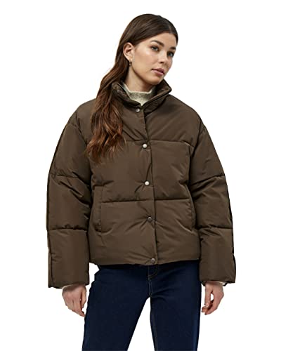 Peppercorn Damska kurtka puchowa Gaby, Łupek brązowy, S