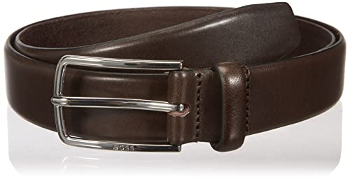 BOSS Pasek męski, Dark Red604, 120